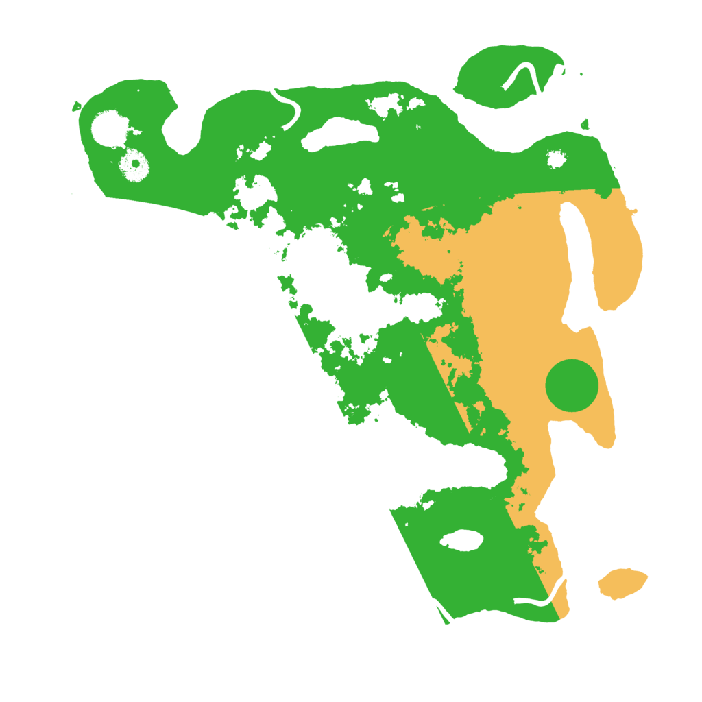 Biome Rust Map: Procedural Map, Size: 3500, Seed: 2147645