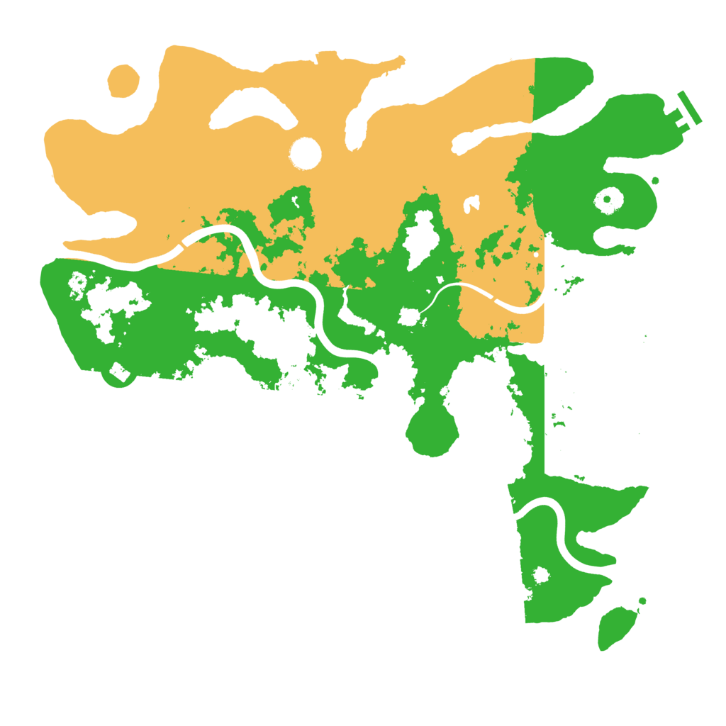 Biome Rust Map: Procedural Map, Size: 4000, Seed: 926516178