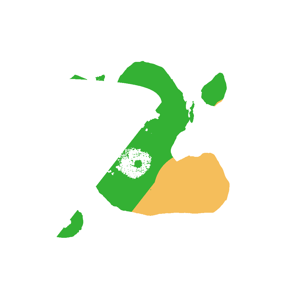 Biome Rust Map: Procedural Map, Size: 1500, Seed: 3709851