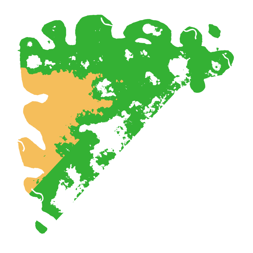 Biome Rust Map: Procedural Map, Size: 4500, Seed: 5014481