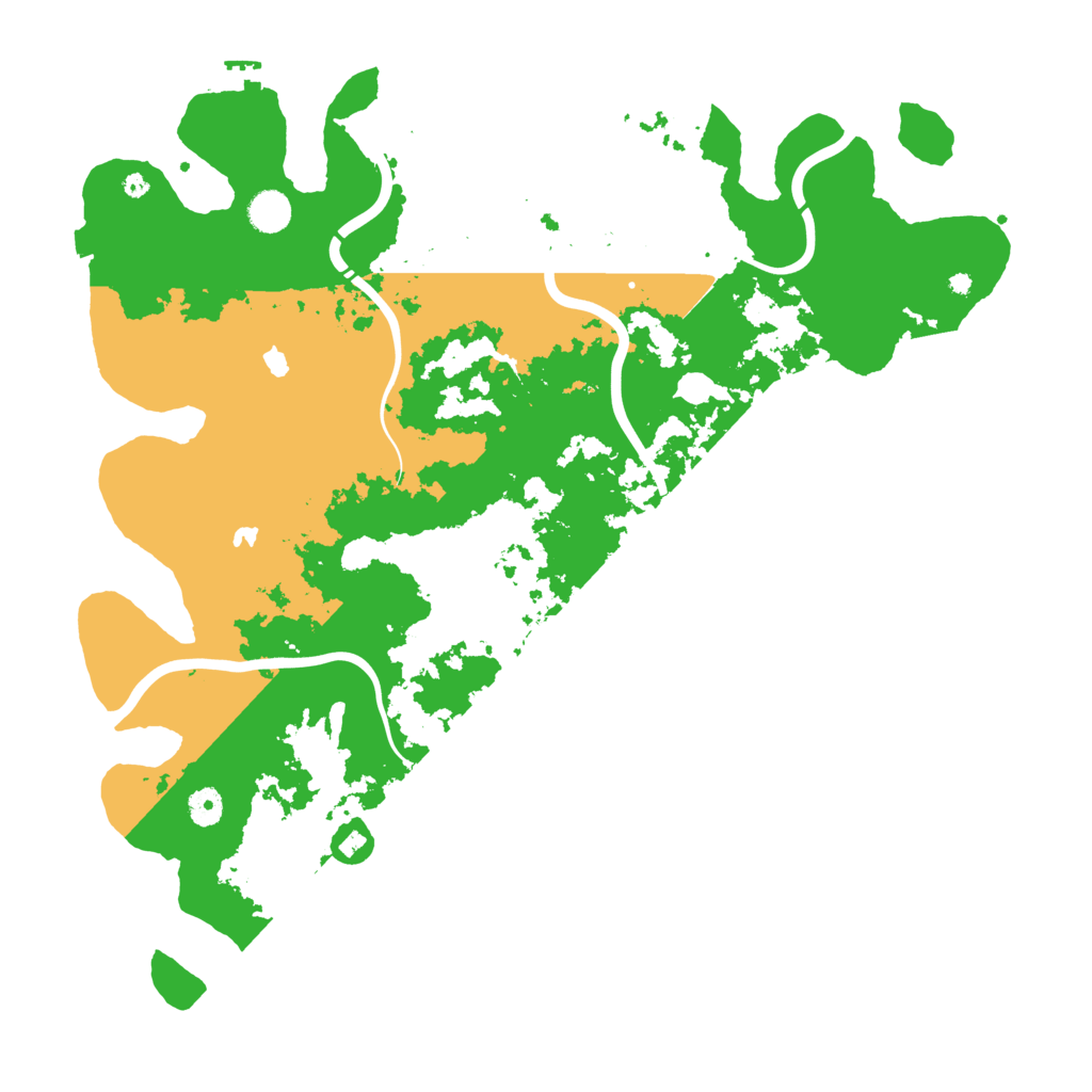 Biome Rust Map: Procedural Map, Size: 4500, Seed: 5014481