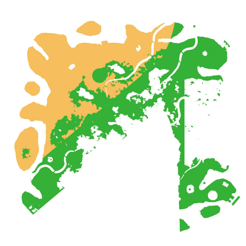 Biome Rust Map: Procedural Map, Size: 4500, Seed: 22422
