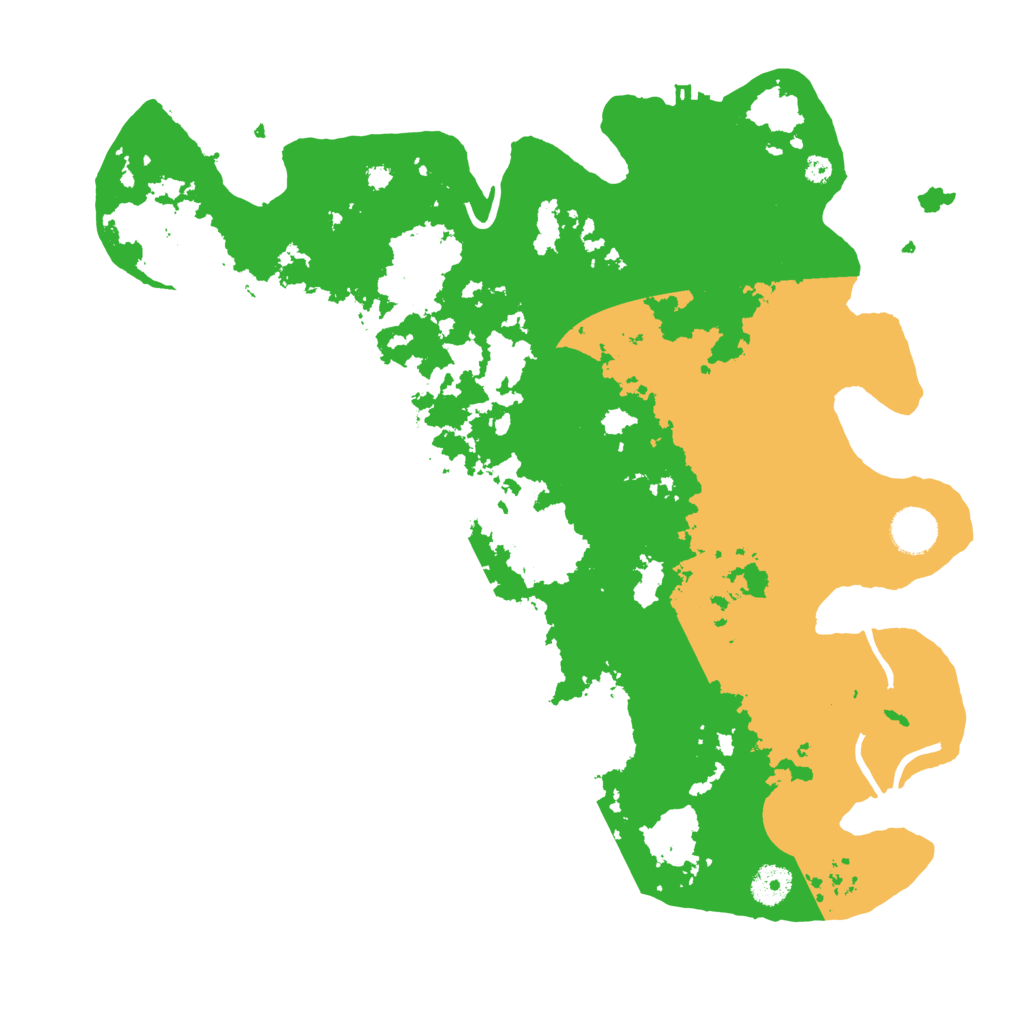 Biome Rust Map: Procedural Map, Size: 3850, Seed: 1190020752