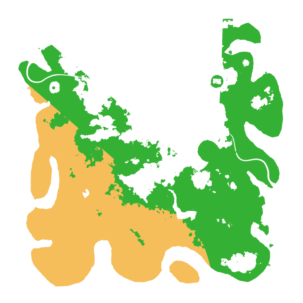 Biome Rust Map: Procedural Map, Size: 4000, Seed: 2465455