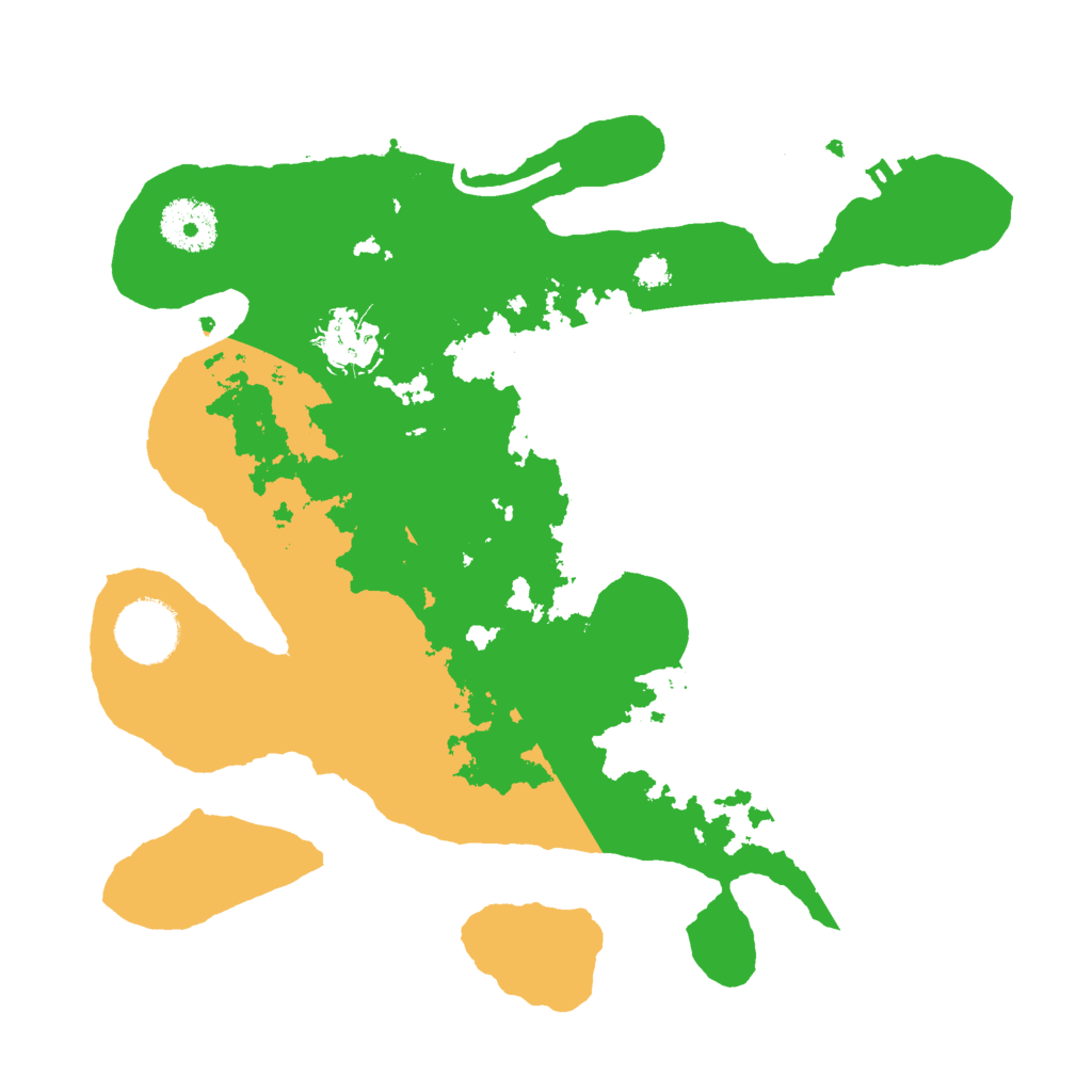 Biome Rust Map: Procedural Map, Size: 3000, Seed: 1250410637