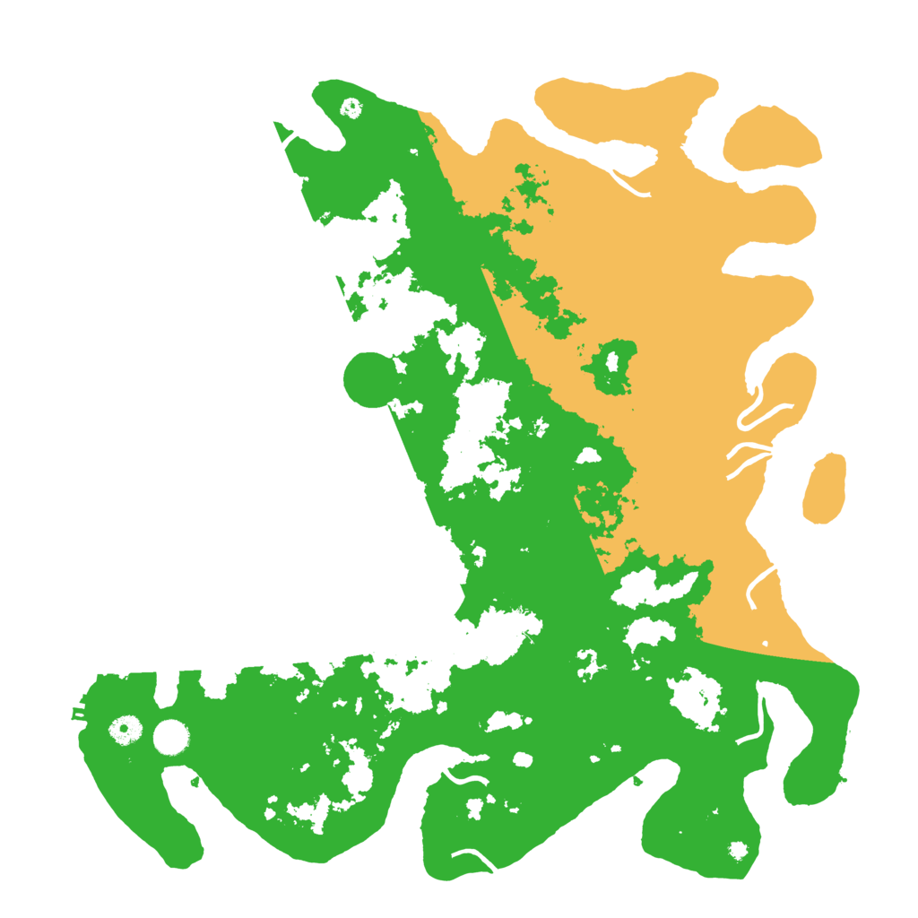 Biome Rust Map: Procedural Map, Size: 4500, Seed: 721185713