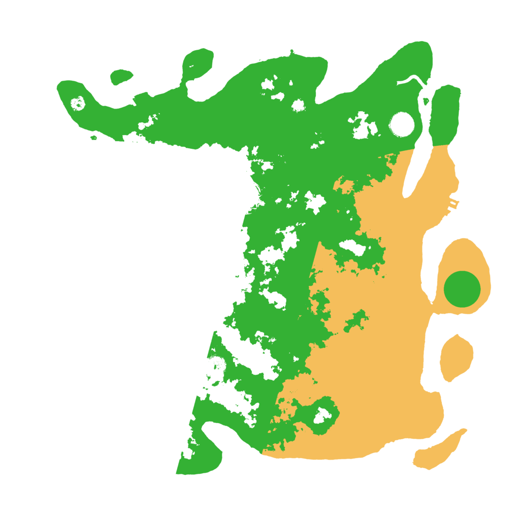 Biome Rust Map: Procedural Map, Size: 3750, Seed: 4000