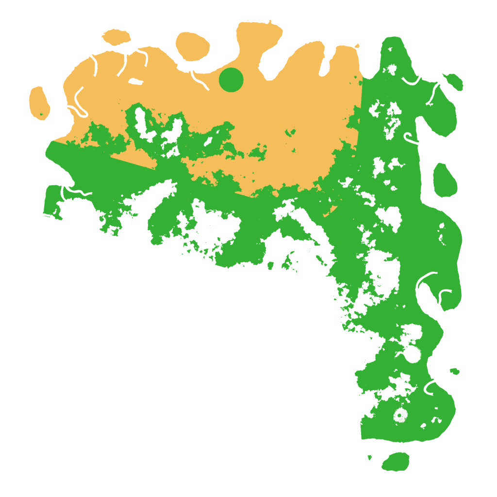 Biome Rust Map: Procedural Map, Size: 5325, Seed: 2147483647