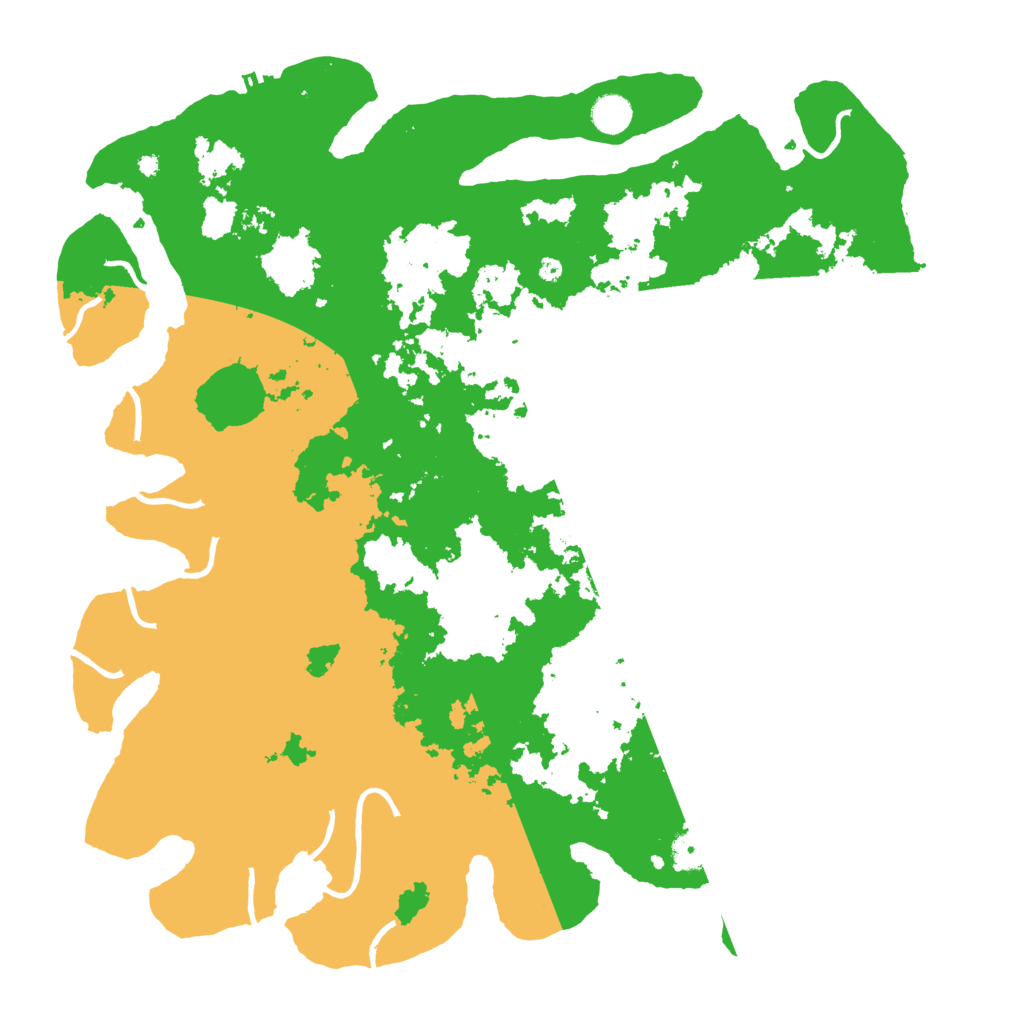 Biome Rust Map: Procedural Map, Size: 4500, Seed: 863208410