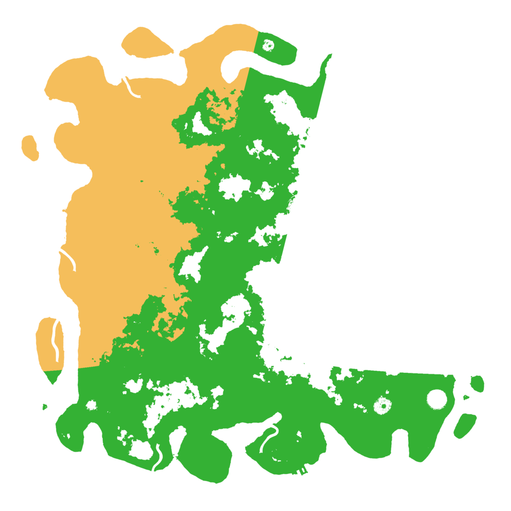 Biome Rust Map: Procedural Map, Size: 4500, Seed: 1562494596