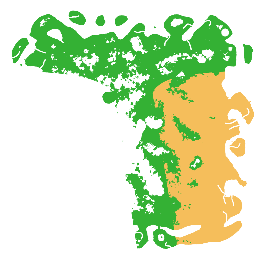 Biome Rust Map: Procedural Map, Size: 6000, Seed: 709677