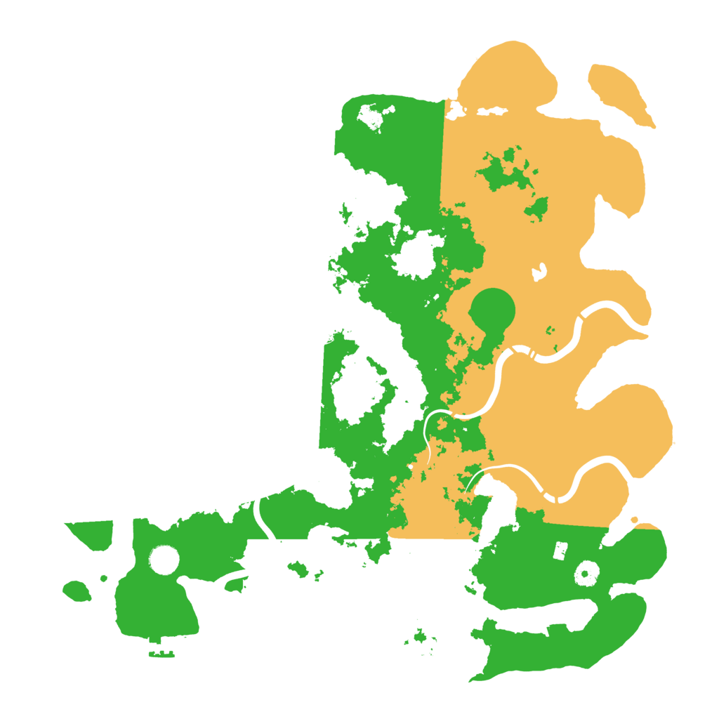 Biome Rust Map: Procedural Map, Size: 4250, Seed: 2144510951