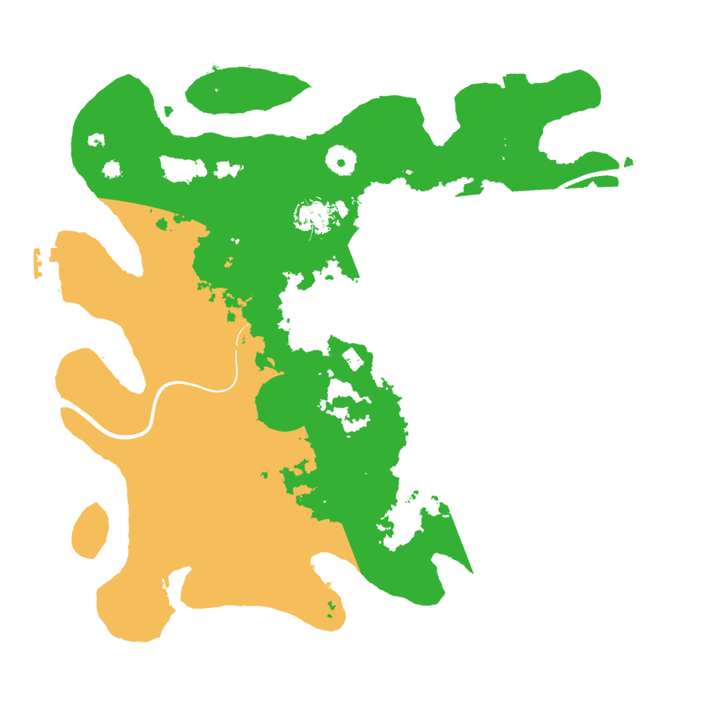 Biome Rust Map: Procedural Map, Size: 3500, Seed: 2081321018