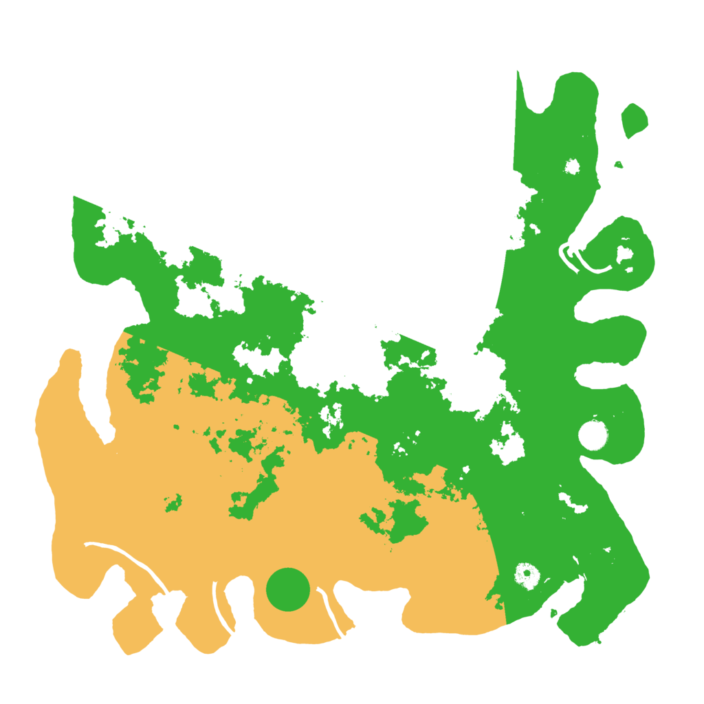 Biome Rust Map: Procedural Map, Size: 4250, Seed: 28385