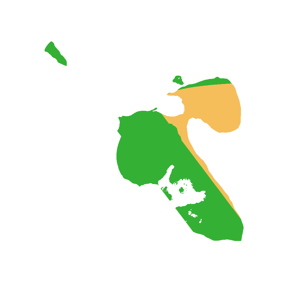 Biome Rust Map: Procedural Map, Size: 1500, Seed: 12255