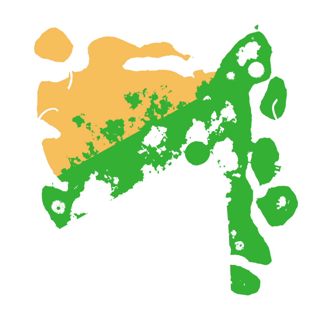 Biome Rust Map: Procedural Map, Size: 3500, Seed: 415566326