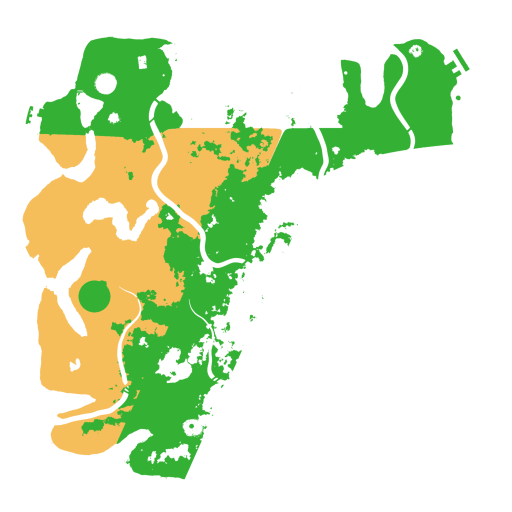 Biome Rust Map: Procedural Map, Size: 4250, Seed: 634980699