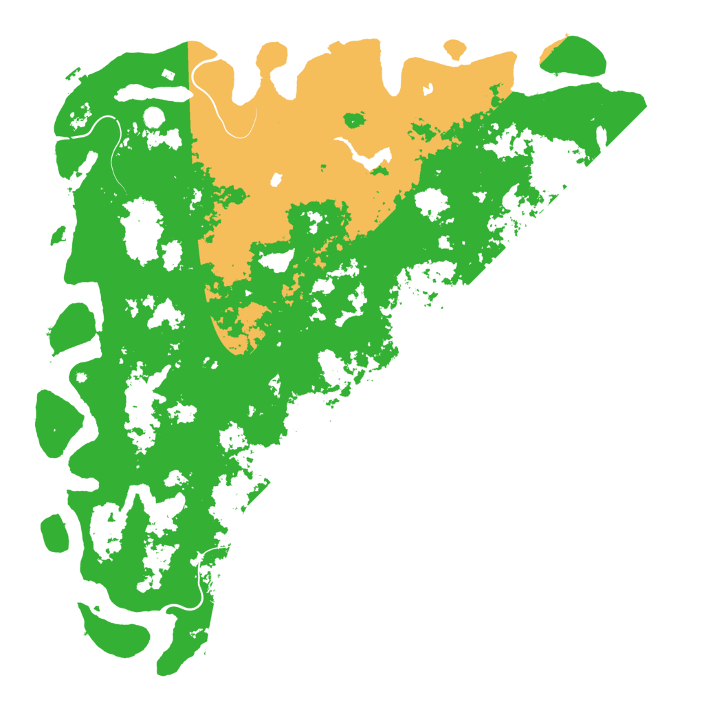 Biome Rust Map: Procedural Map, Size: 6000, Seed: 463643