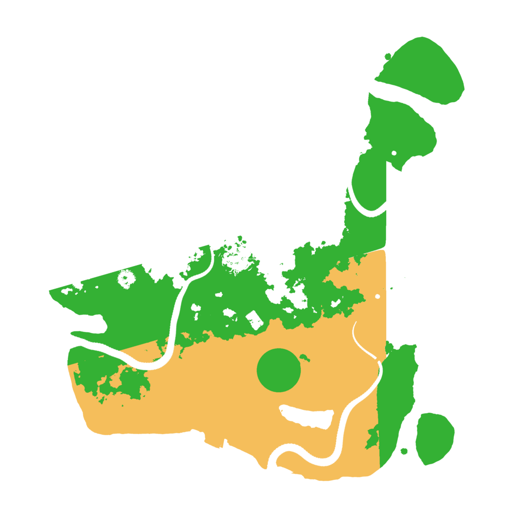 Biome Rust Map: Procedural Map, Size: 3100, Seed: 484455454