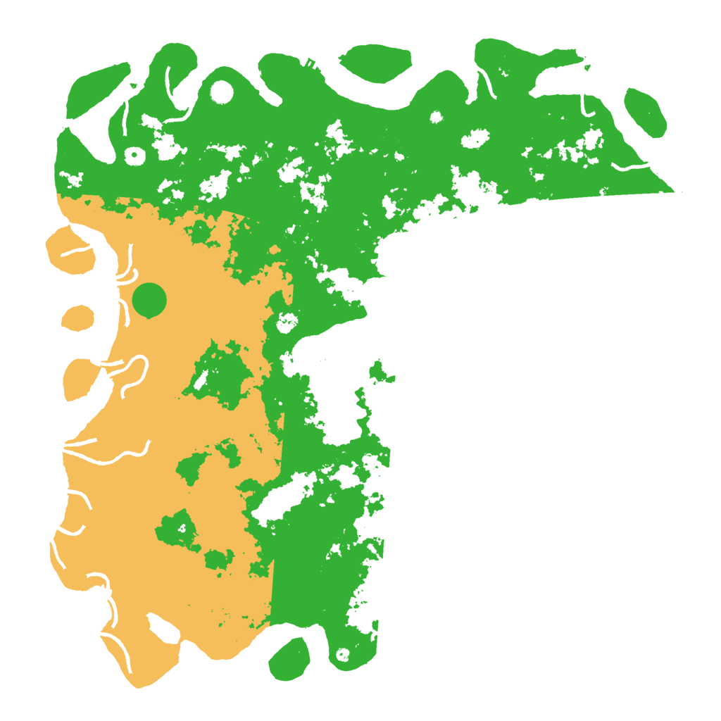 Biome Rust Map: Procedural Map, Size: 5500, Seed: 93002