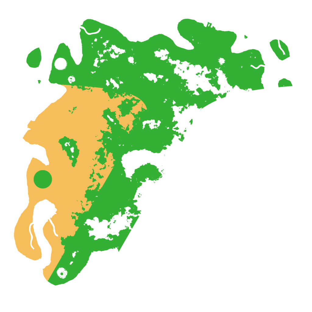 Biome Rust Map: Procedural Map, Size: 4500, Seed: 505