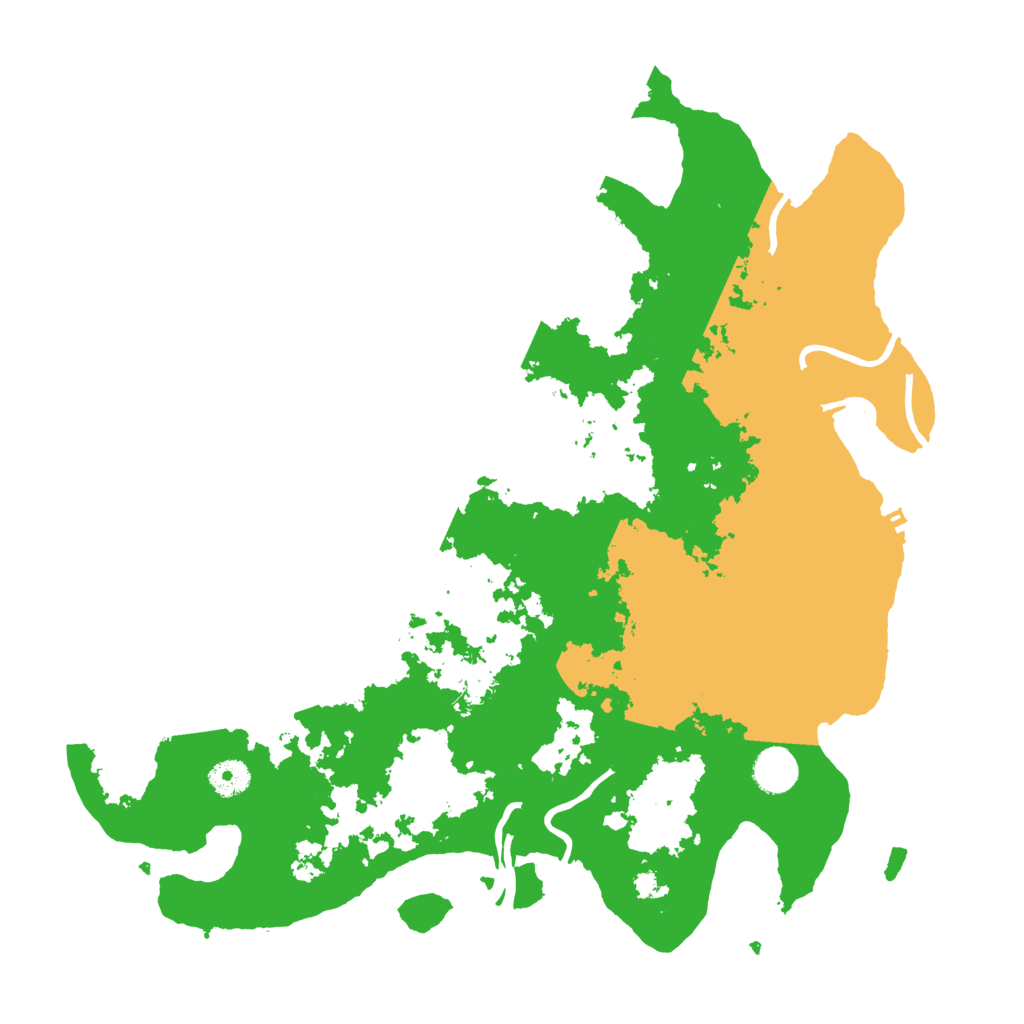 Biome Rust Map: Procedural Map, Size: 4000, Seed: 8200