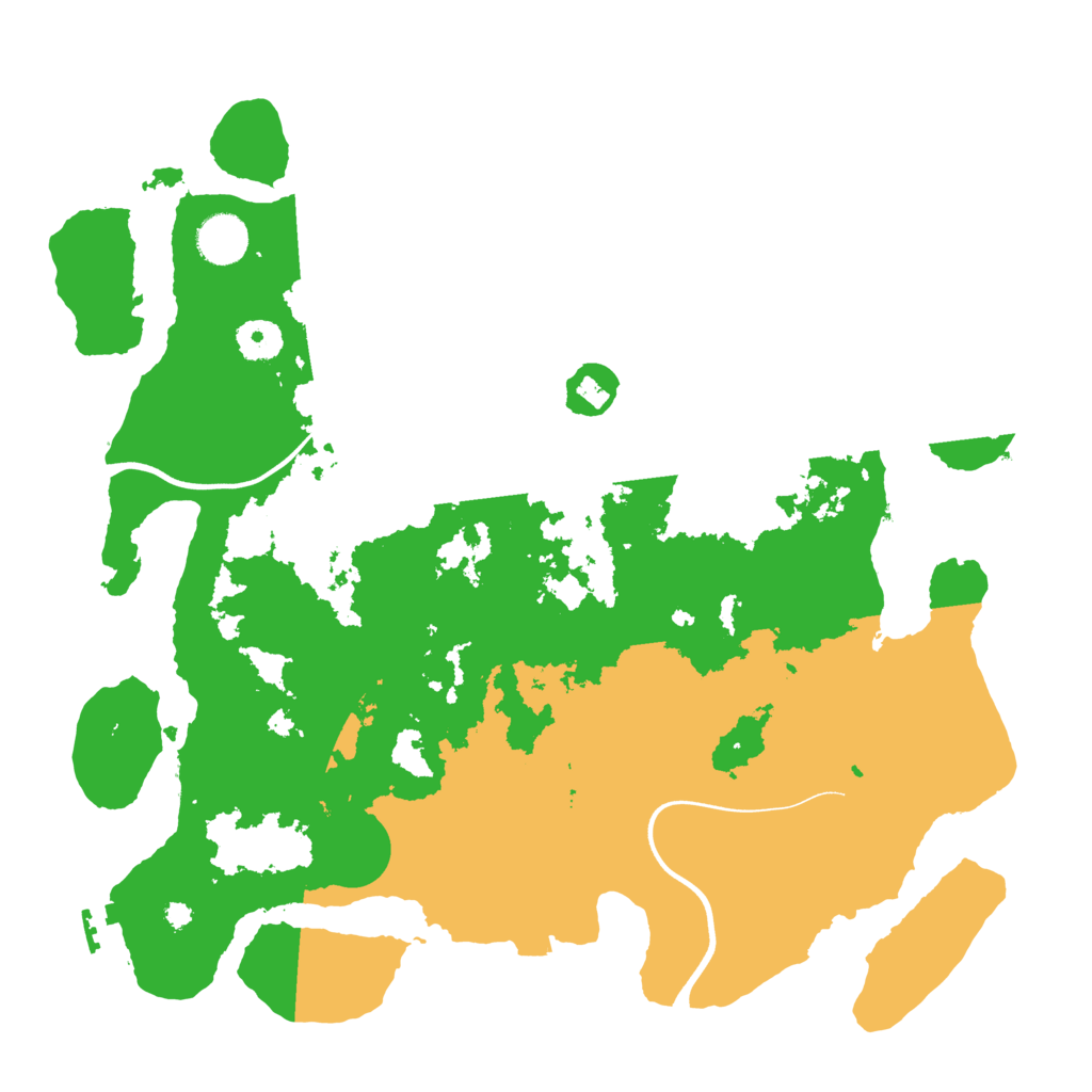 Biome Rust Map: Procedural Map, Size: 3750, Seed: 2093755279