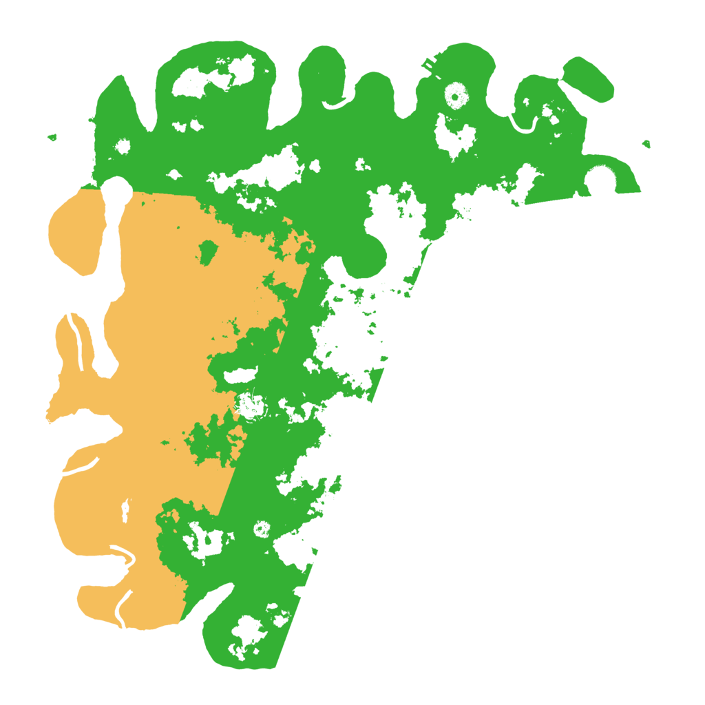 Biome Rust Map: Procedural Map, Size: 4250, Seed: 48693