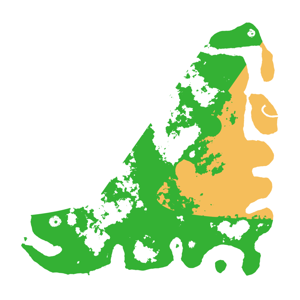Biome Rust Map: Procedural Map, Size: 4000, Seed: 1203