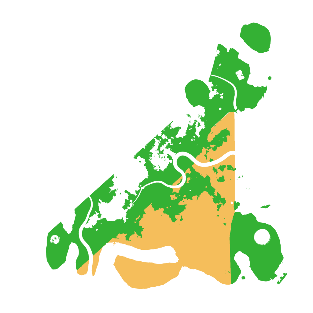 Biome Rust Map: Procedural Map, Size: 3500, Seed: 1669519268