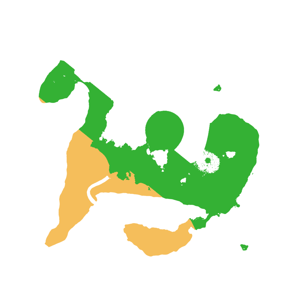 Biome Rust Map: Procedural Map, Size: 2000, Seed: 1640253814