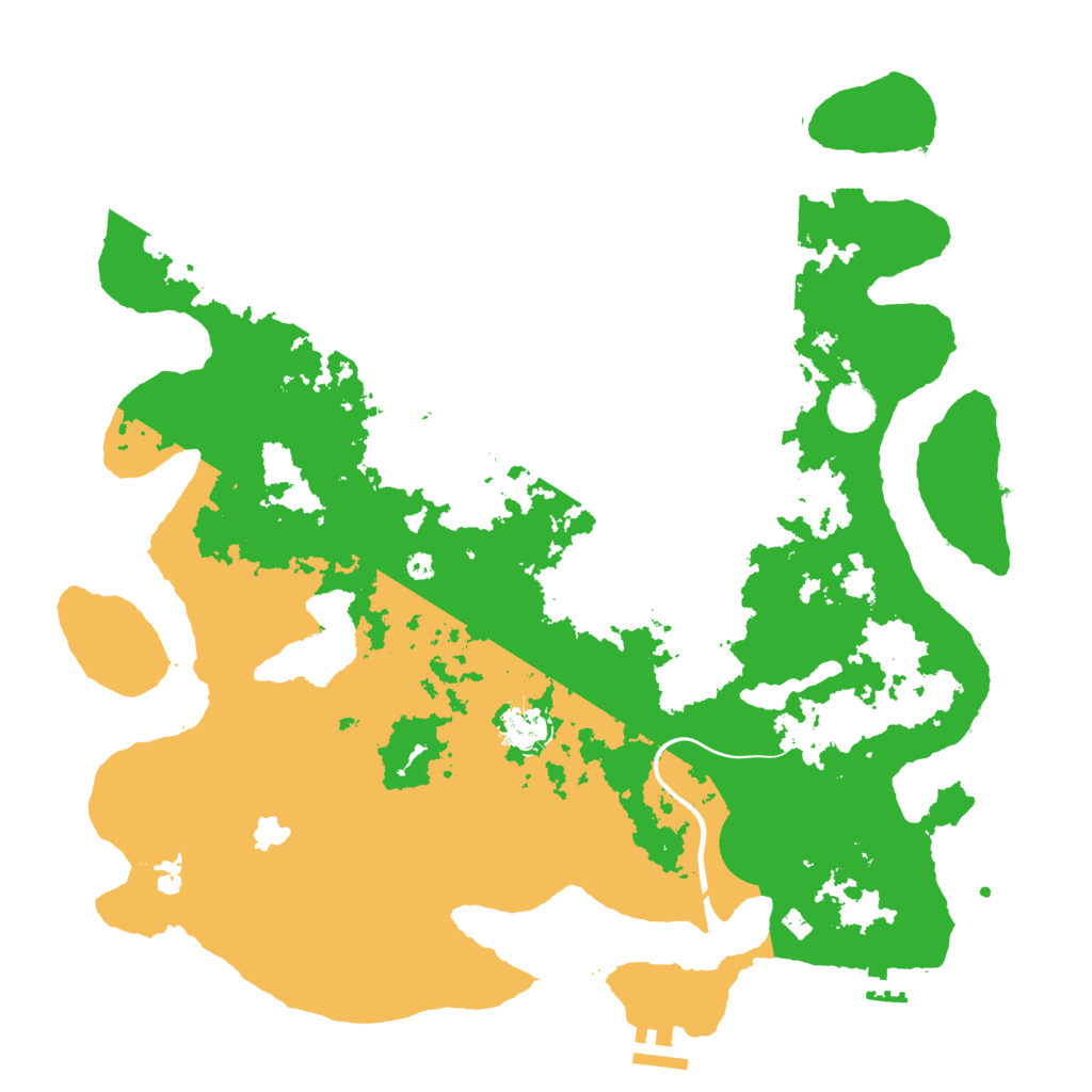 Biome Rust Map: Procedural Map, Size: 4000, Seed: 8602