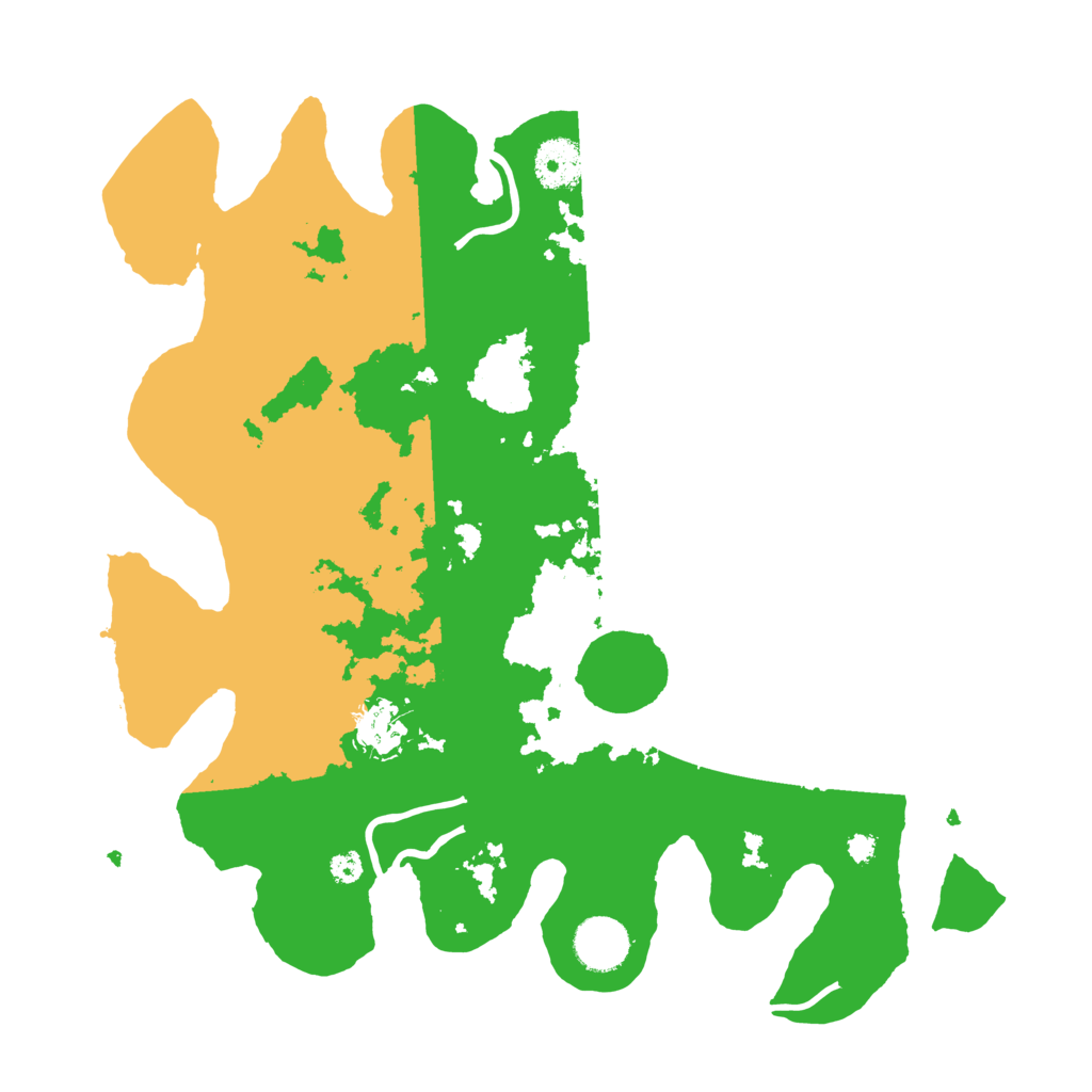 Biome Rust Map: Procedural Map, Size: 3500, Seed: 4865782