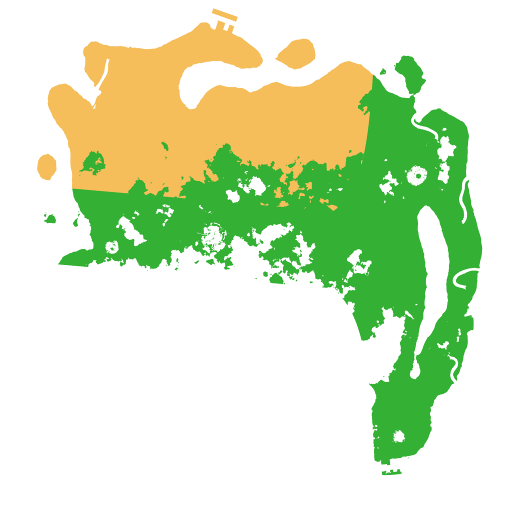 Biome Rust Map: Procedural Map, Size: 4000, Seed: 1446984251