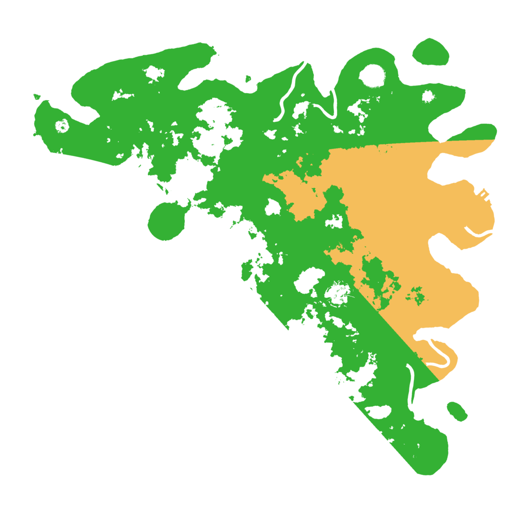 Biome Rust Map: Procedural Map, Size: 3950, Seed: 699892839