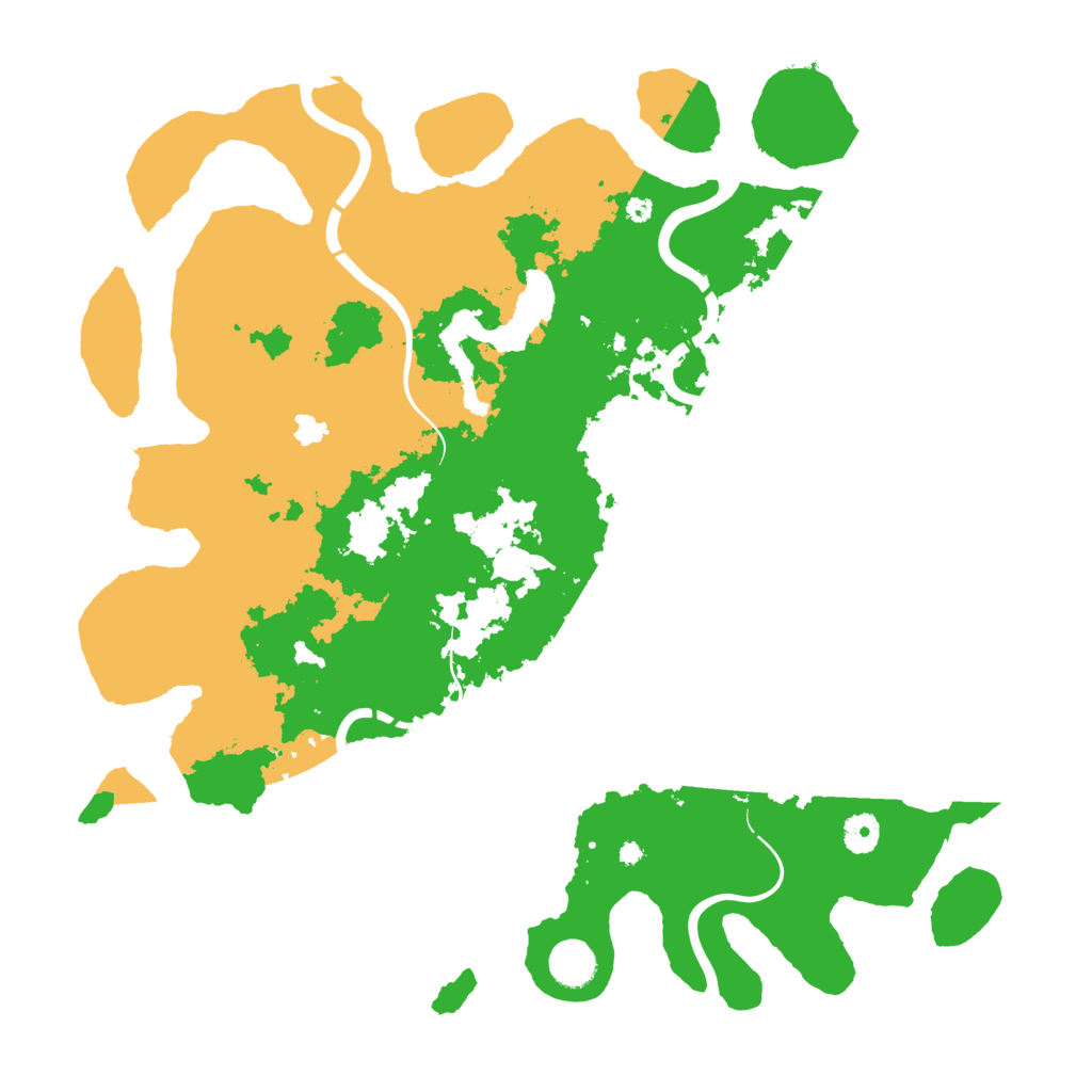 Biome Rust Map: Procedural Map, Size: 4250, Seed: 1008805657