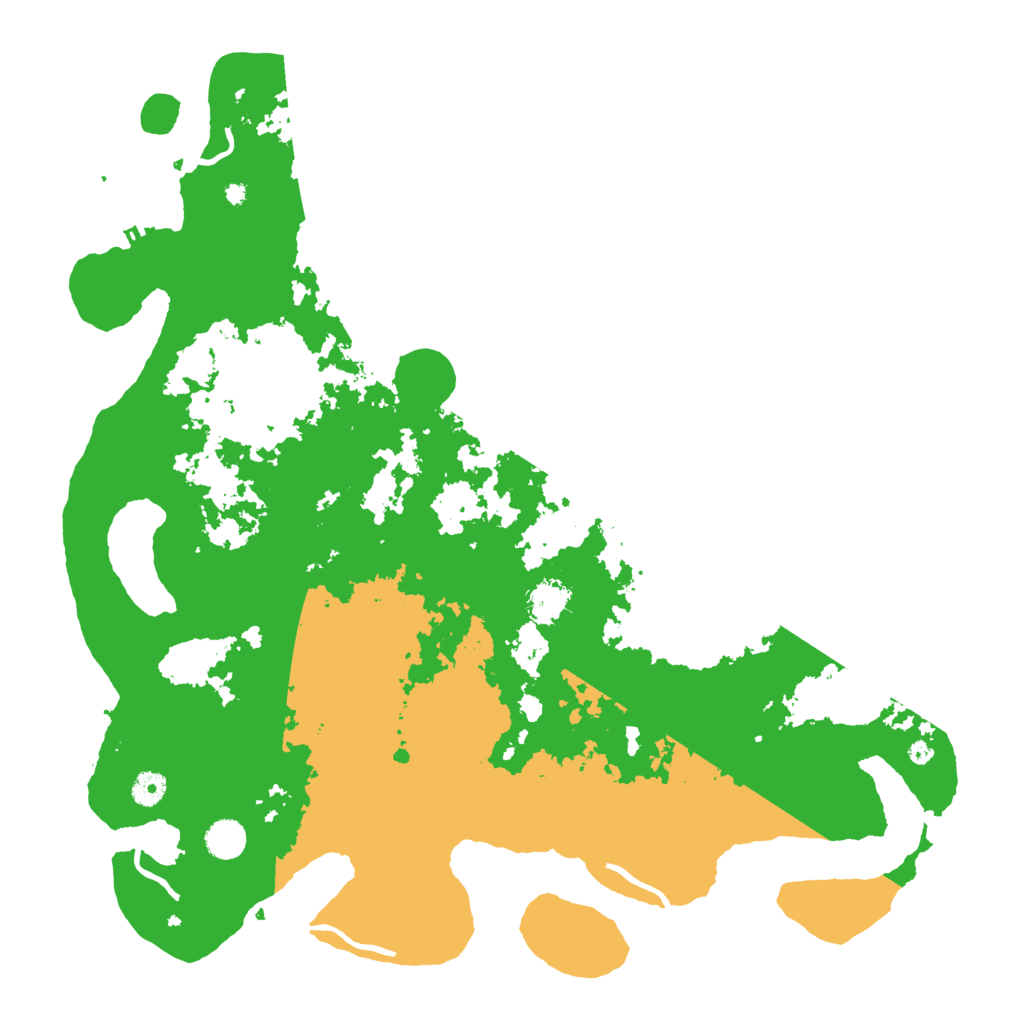 Biome Rust Map: Procedural Map, Size: 4500, Seed: 306539154