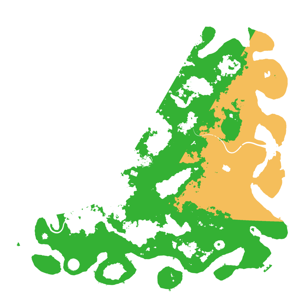 Biome Rust Map: Procedural Map, Size: 4500, Seed: 139813847