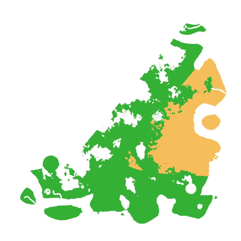 Biome Rust Map: Procedural Map, Size: 4000, Seed: 1554139695