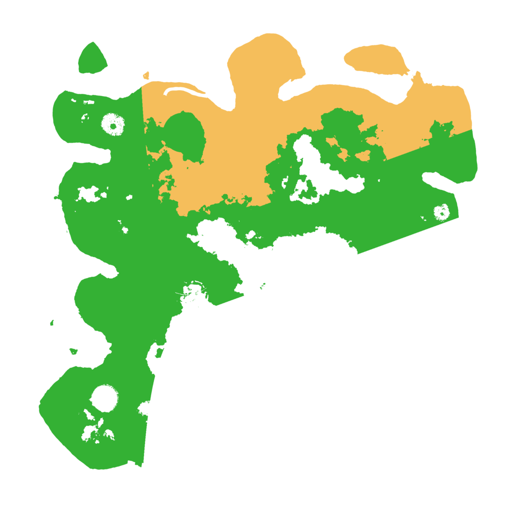 Biome Rust Map: Procedural Map, Size: 3500, Seed: 244353643