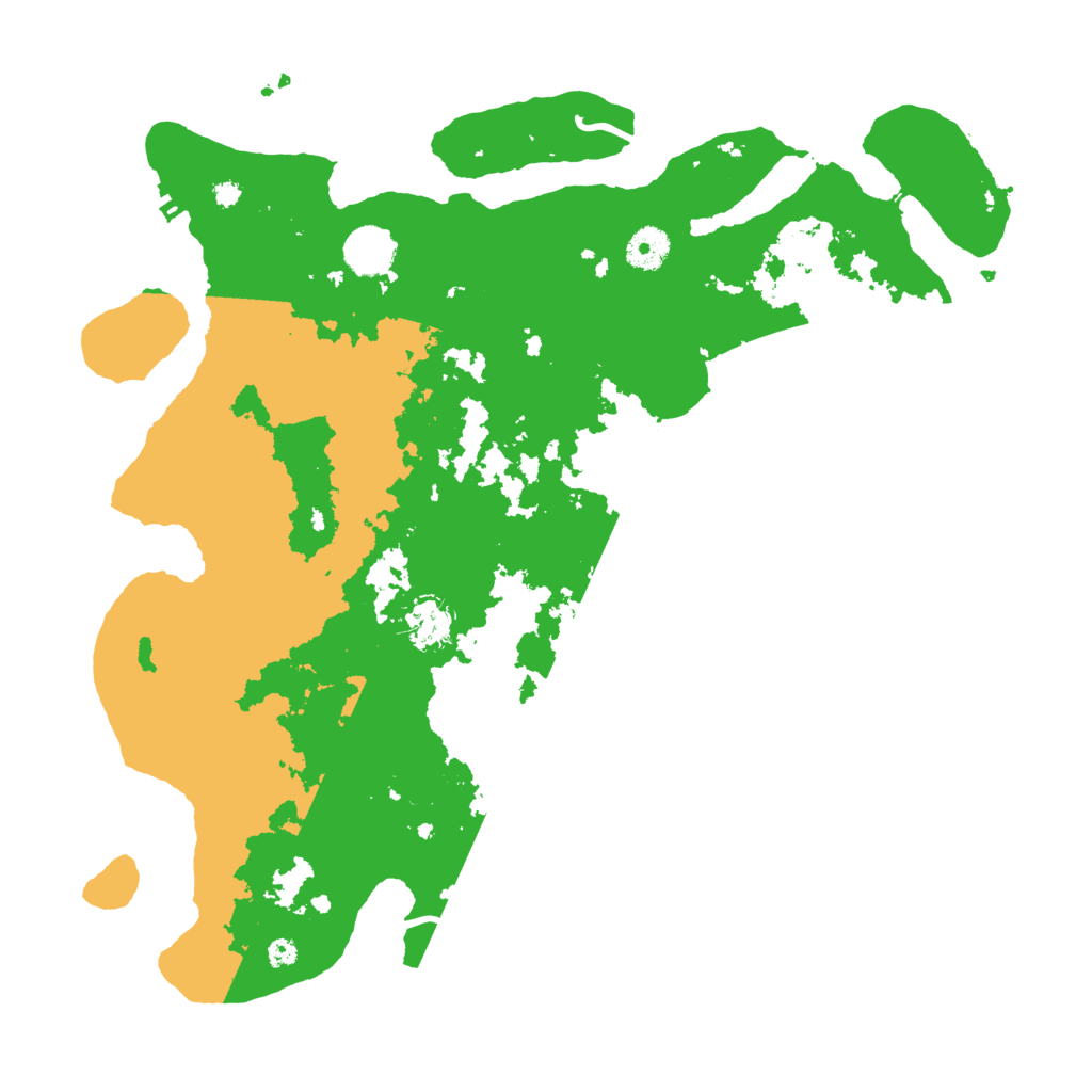 Biome Rust Map: Procedural Map, Size: 3850, Seed: 383084531