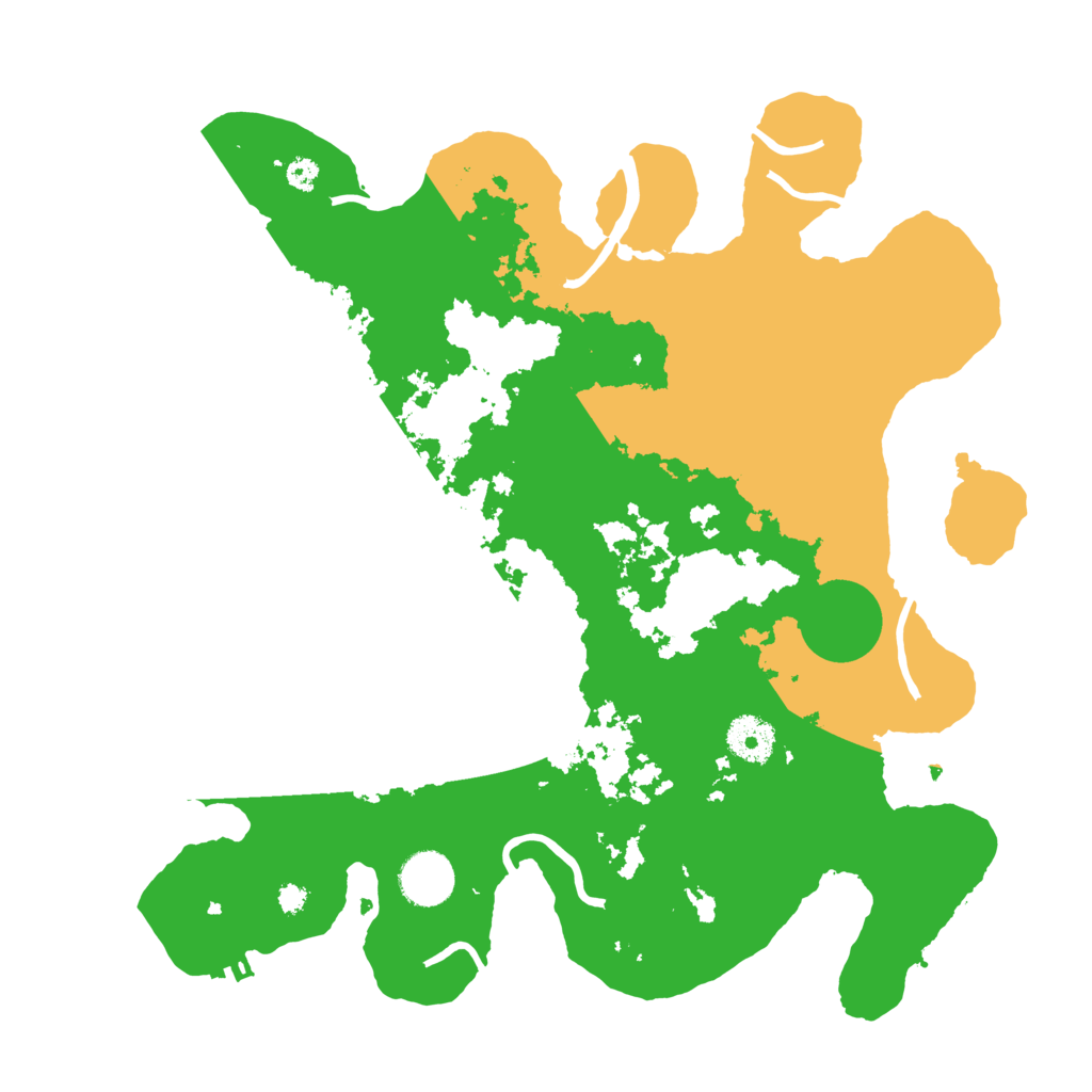 Biome Rust Map: Procedural Map, Size: 3500, Seed: 660802569