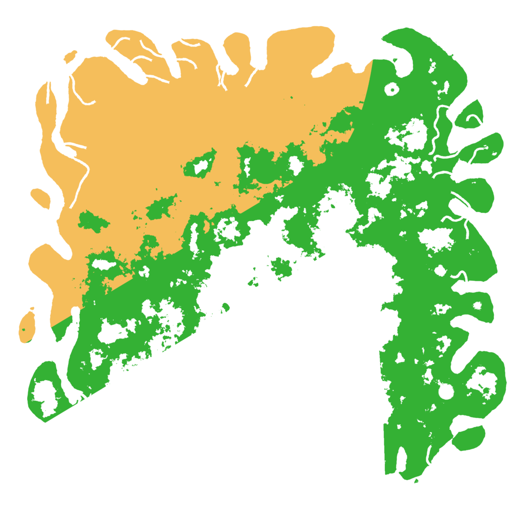 Biome Rust Map: Procedural Map, Size: 6000, Seed: 340432