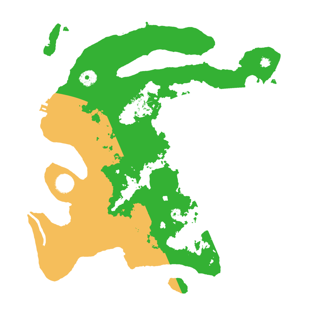 Biome Rust Map: Procedural Map, Size: 3000, Seed: 138297191