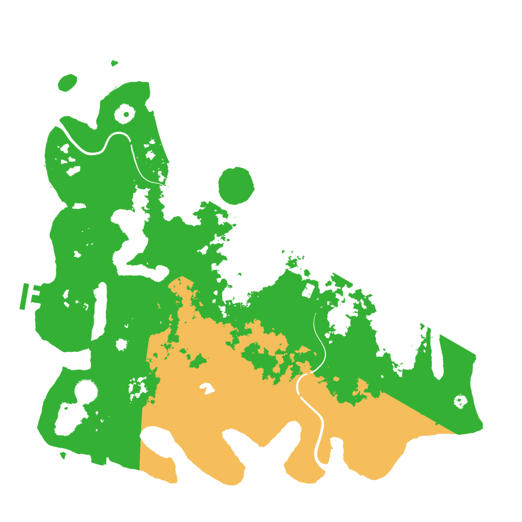 Biome Rust Map: Procedural Map, Size: 4000, Seed: 8344