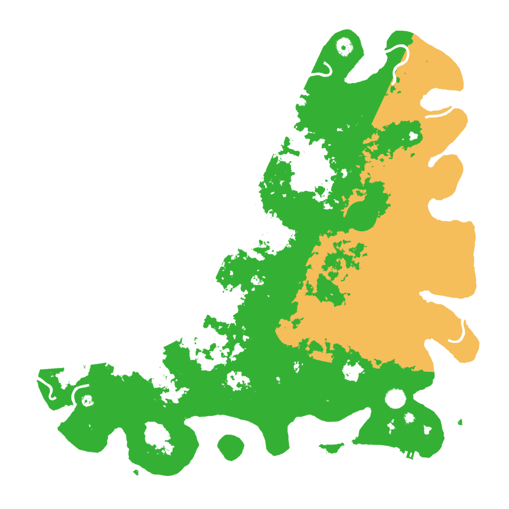 Biome Rust Map: Procedural Map, Size: 4500, Seed: 1662102638