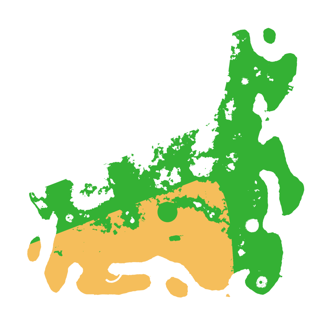 Biome Rust Map: Procedural Map, Size: 4250, Seed: 28261