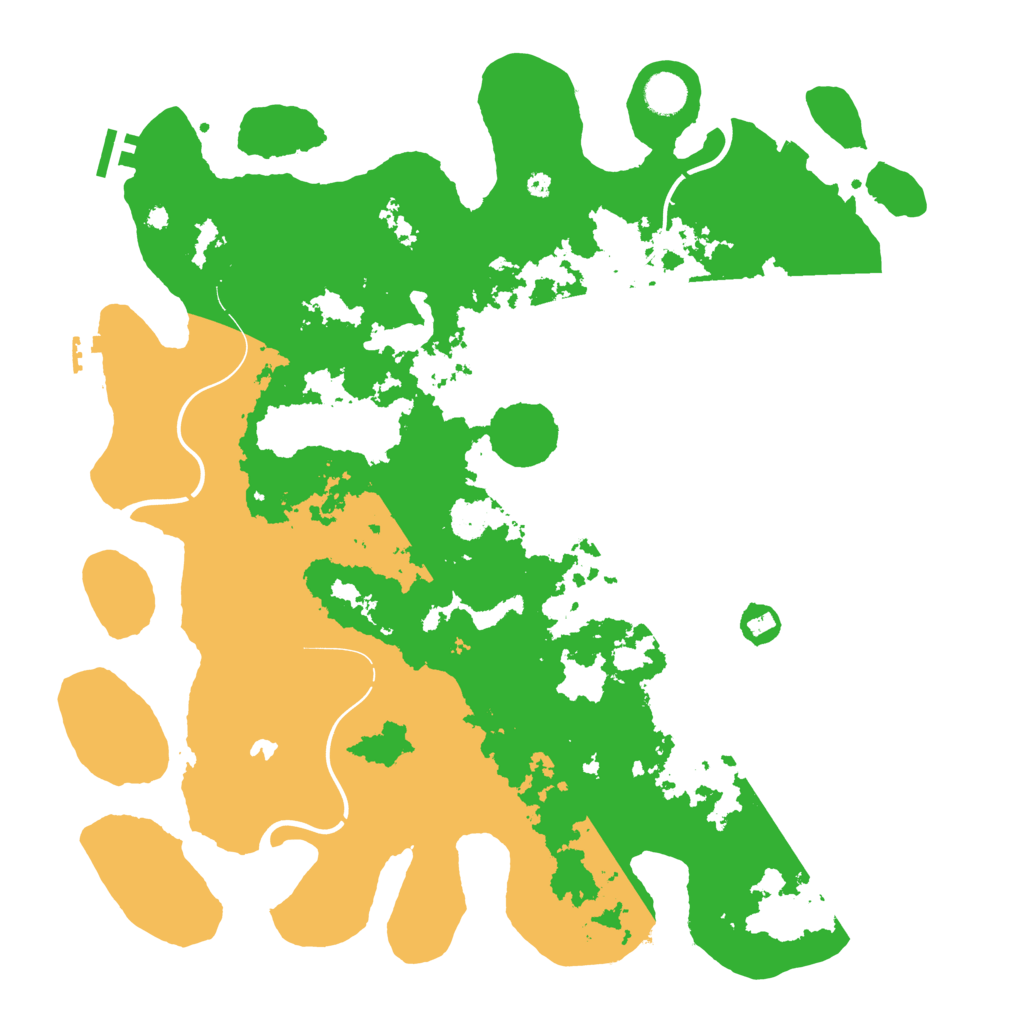 Biome Rust Map: Procedural Map, Size: 4250, Seed: 16138