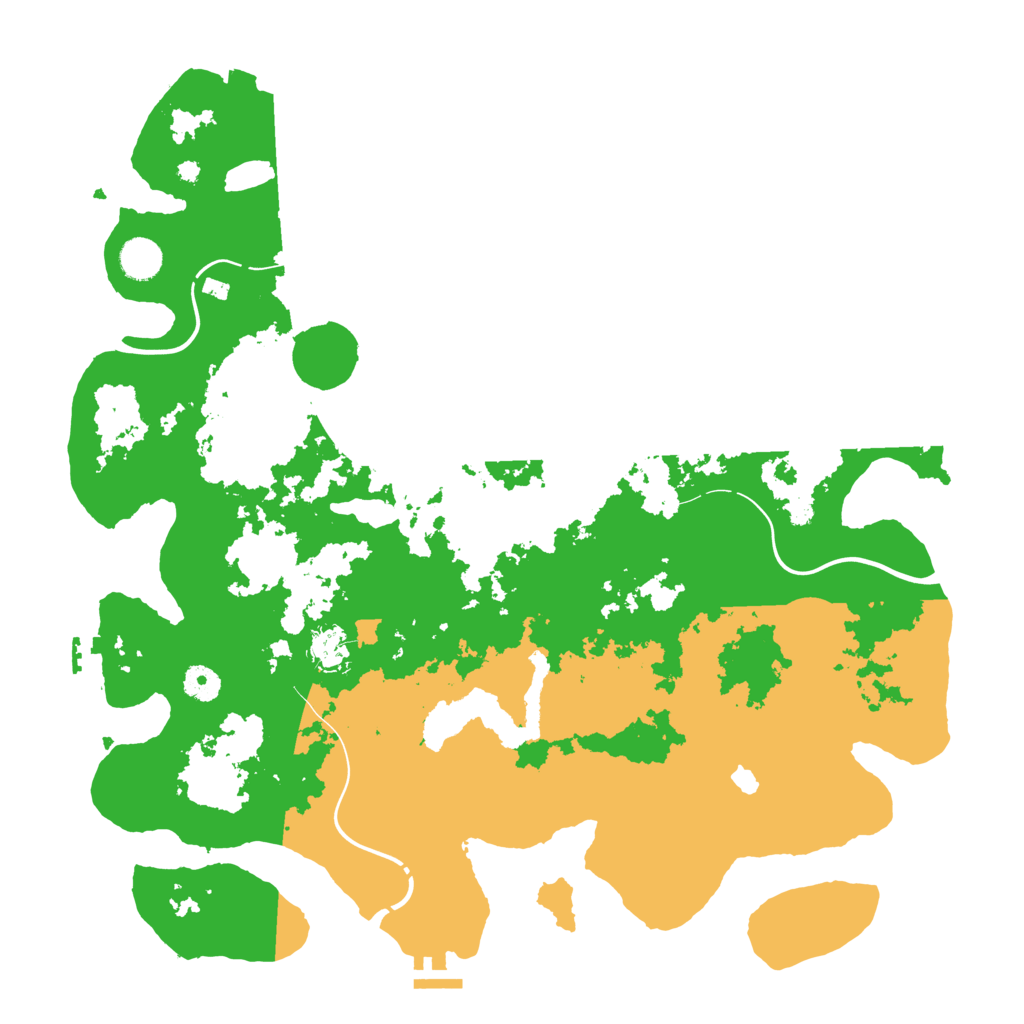 Biome Rust Map: Procedural Map, Size: 4250, Seed: 211694163