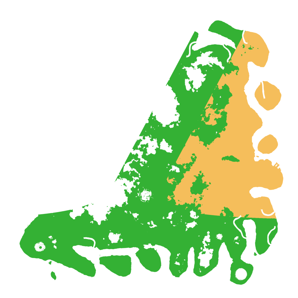 Biome Rust Map: Procedural Map, Size: 4500, Seed: 13866